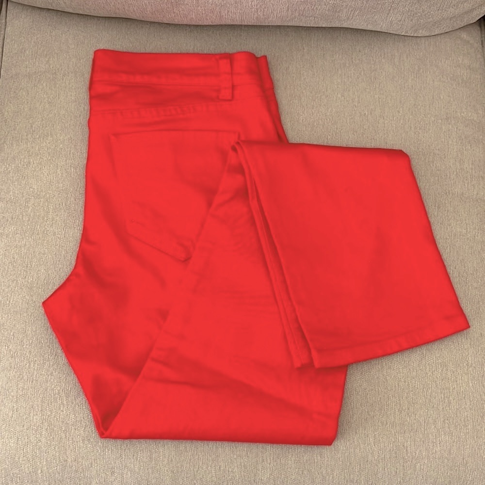 NWOT New York and Company Petite Red Skinny Jeans